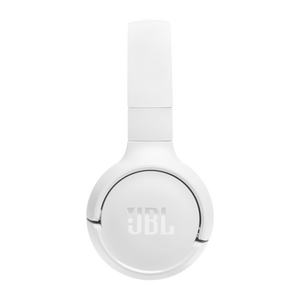 JBL Tune 520BT - White - Wireless on-ear headphones - Left